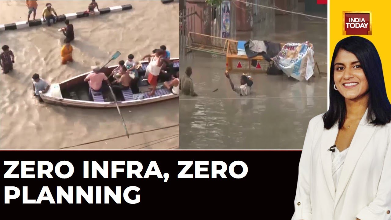 Iconic Delhi Landmarks Under Water: Special Broadcast From The Flood Zone | Monsoon Mayhem 2023