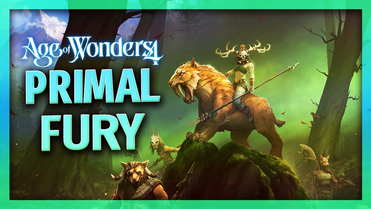 Age of Wonders 4: PRIMAL FURY - First Look Full Gameplay! | 
