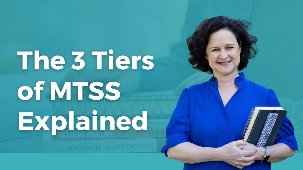 Три уровня системы многоуровневой поддержки обучения чтению (MTSS): основная, целевая и интенсивн...