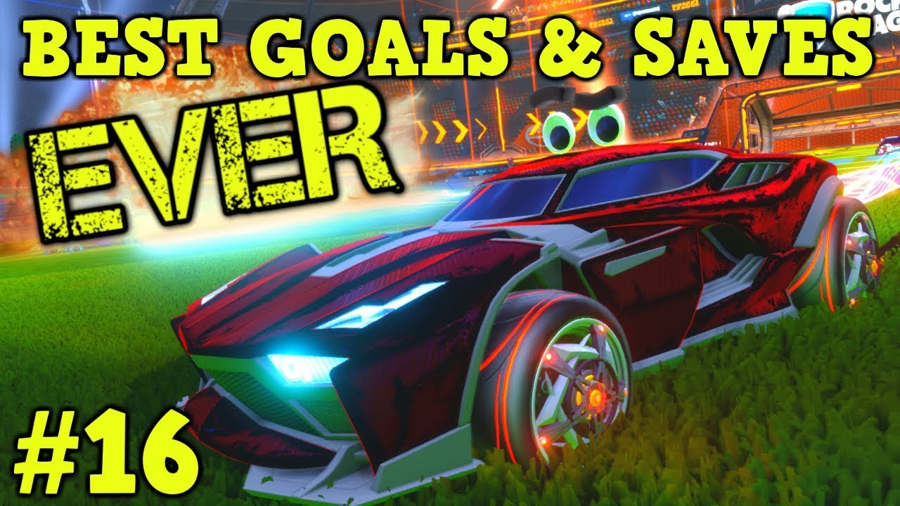 Rocket League Montage: BEST GOALS & SAVES EVER #16 - Freestyle goals, epic plays & more [HD]