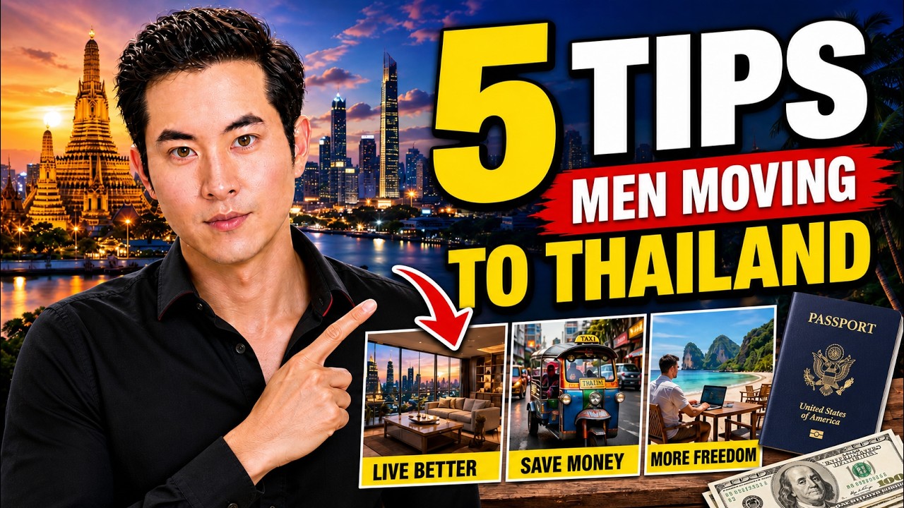 5 Tips for Men Moving to Thailand 🇹🇭