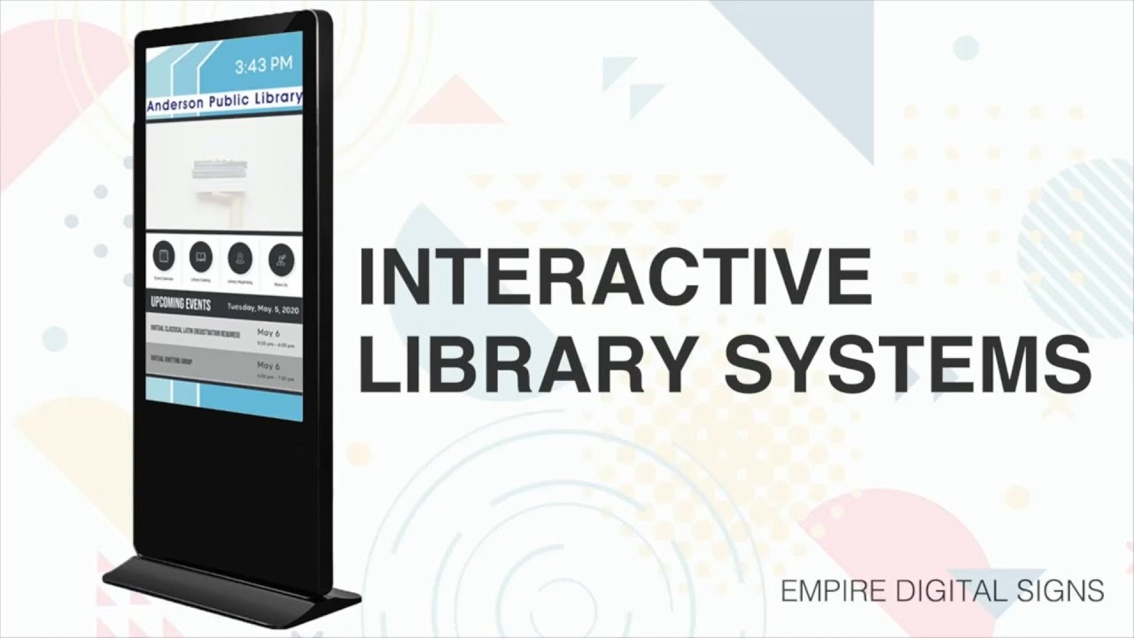 Library Digital Signage