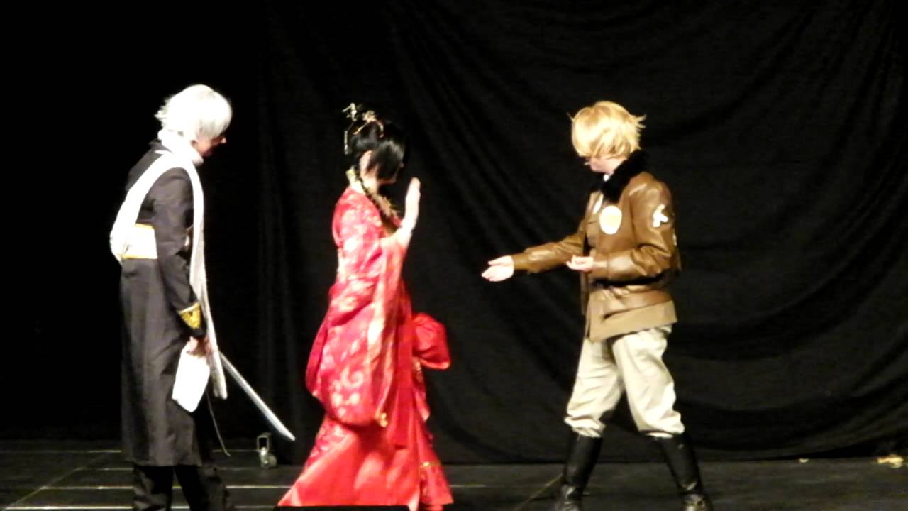 Genki 2013 - Group 01 - Hetalia - America, England, China, Russia