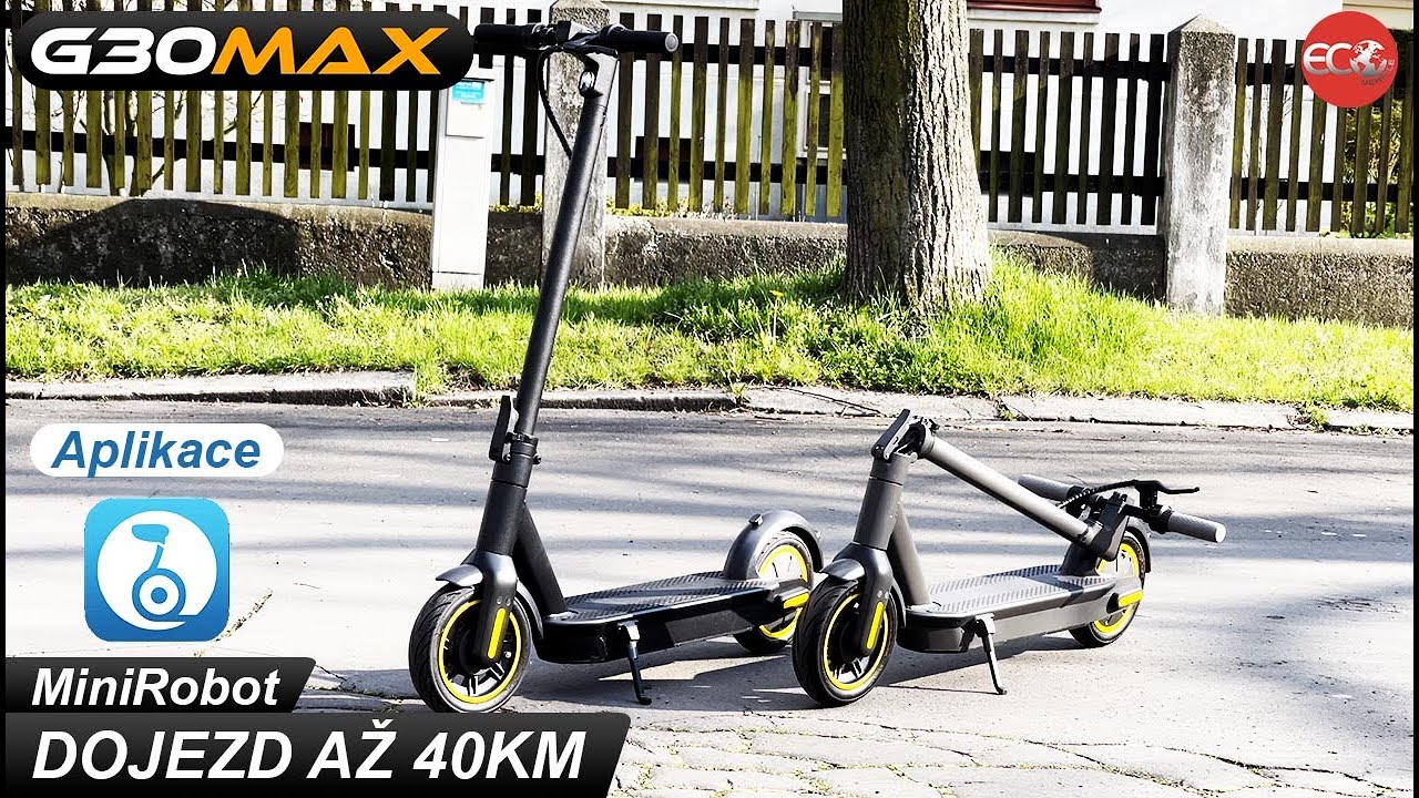 G30 MAX | Skvělá elektrická koloběžka do města s mobilní aplikací | Eco Vehicle