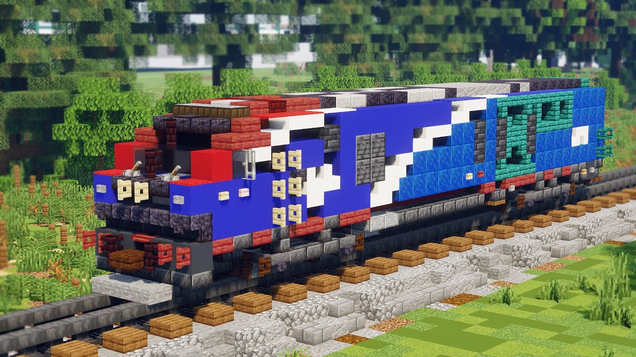 Minecraft Amtrak ALC-42 Siemens Charger Tutorial