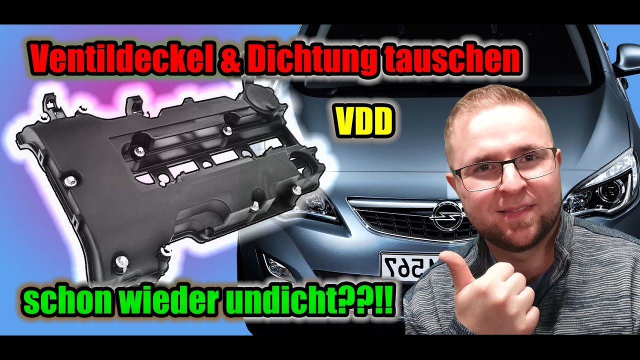 Opel Astra J 1.4 Turbo - Ventildeckel + Dichtung selber wechseln! 🔧🚗 So rettest du deinen Motor