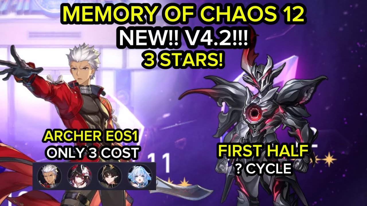 [4.2] NEW MEMORY OF CHAOS 12 | Archer E0S0 NO QUANTUM WEAKNESS | Honkai: Star Rail
