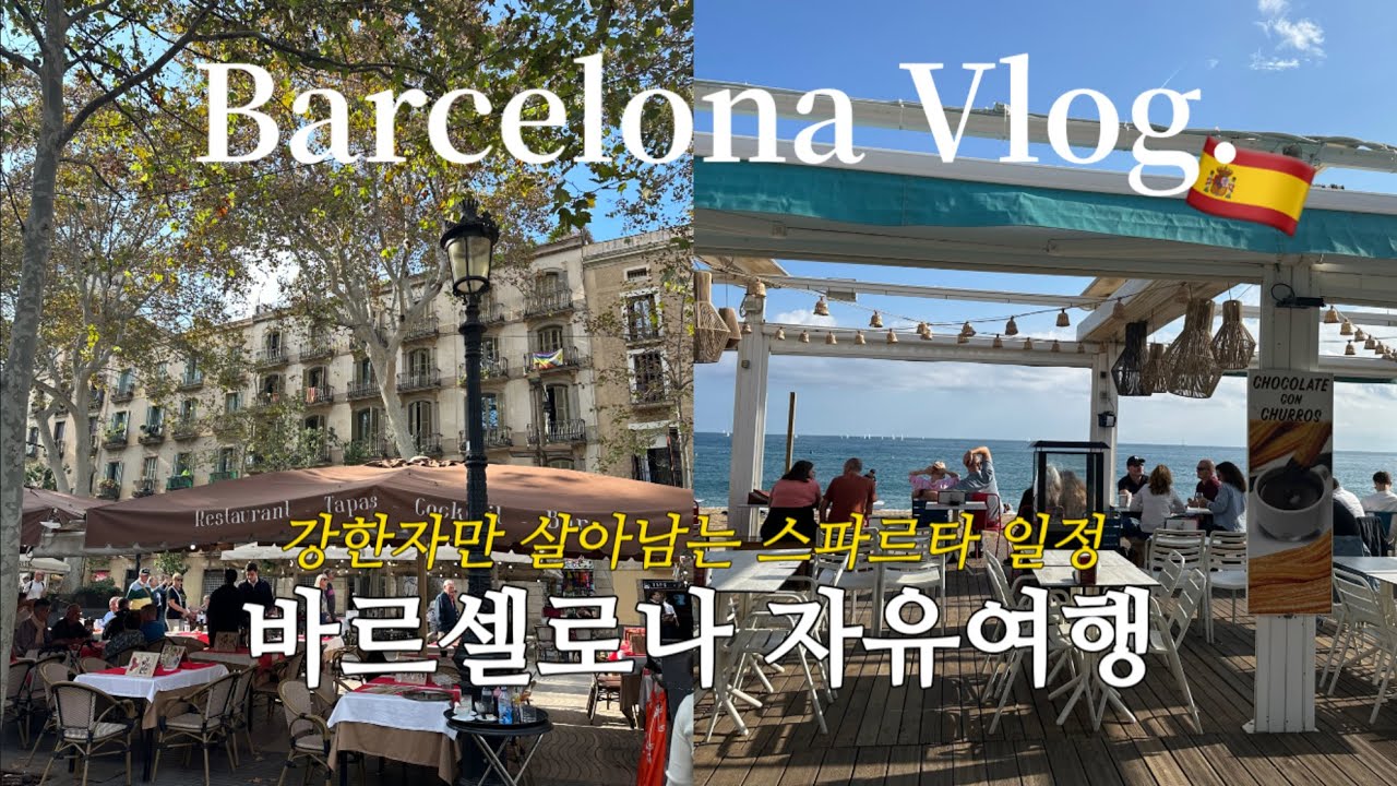 Spain Barcelona VLOG 🇪🇸 가족여행 꿀팁&바셀 맛집 I 카탈루냐광장 호텔추천 I 가우디투어 I 아시아나OZ511 I 겨울바르셀로나여행브이로그 11월 12월