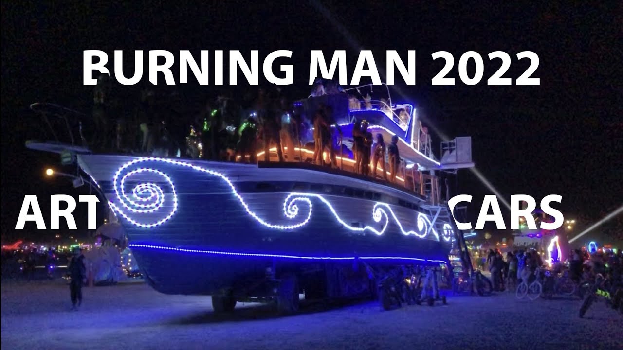 Art Cars Compilation @ Burning Man 2022 (NIGHT PART)