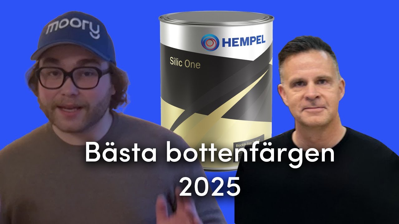 Bästa bottenfärg 2025, en biocidfri framtid och mer om bottenfärger från Hempel och Moory