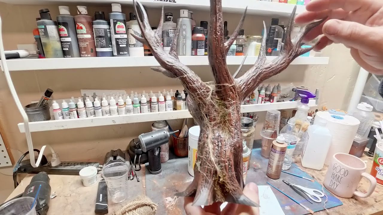 How to create easy vines for your diorama