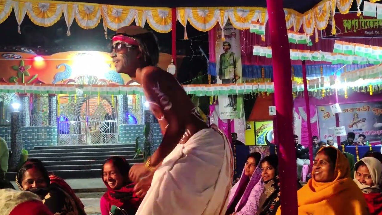 Comedy video,stage comedy kunjapur sankrik anustan,Saraswati@puja,