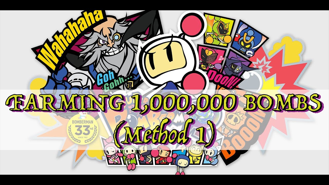 Super Bomberman R - How to Farm 1,000,000 Bombs Trophy Guide (Method 1)