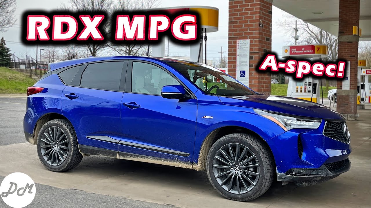 2022 Acura RDX – Fuel Economy Test | Real-world Highway MPG