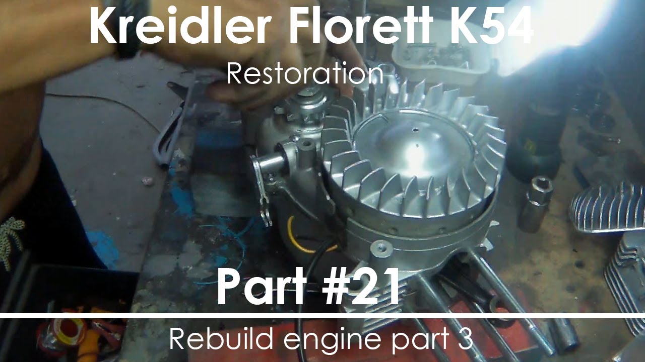 Kreidler Florett K54 - Part #21 (Rebuild engine part 3)
