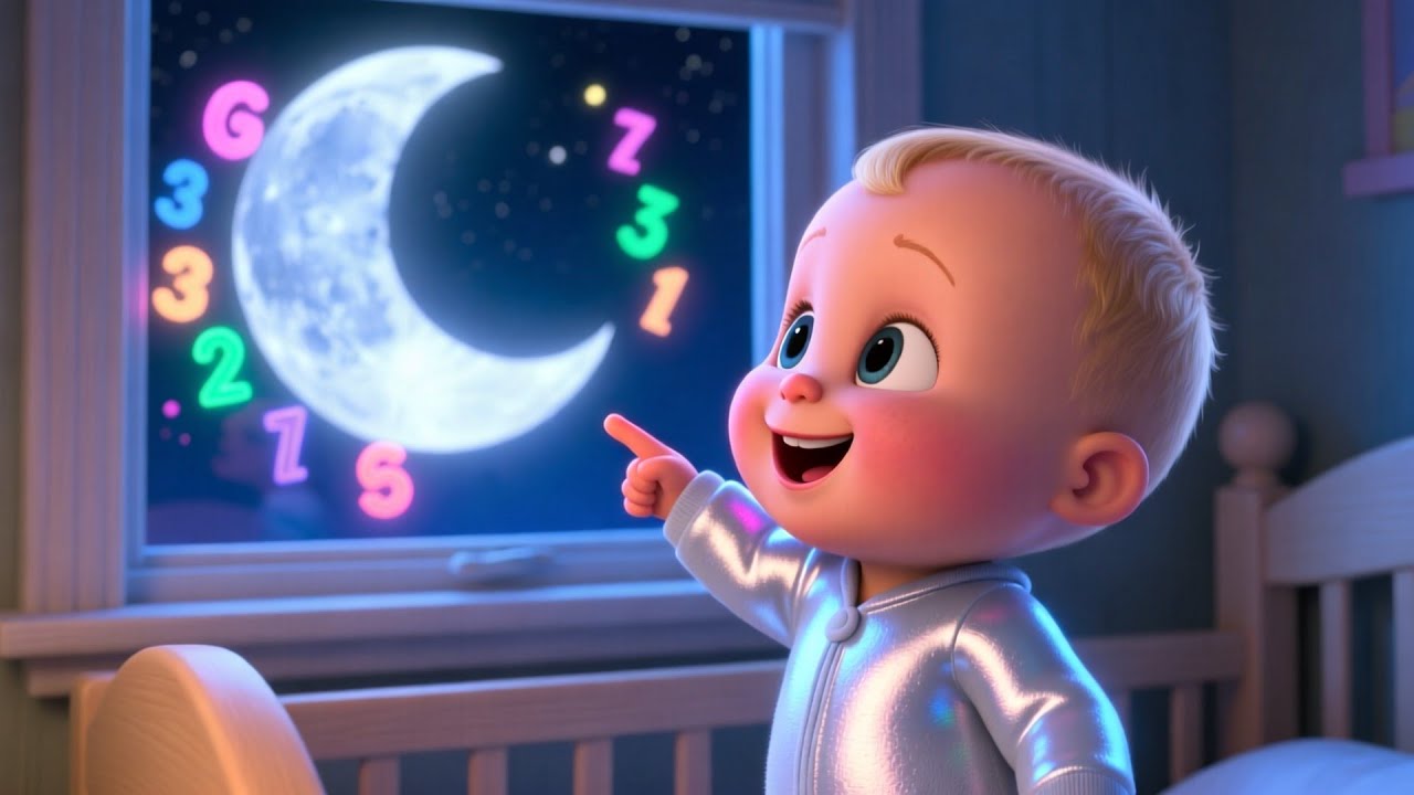 Starry Night ABC Counting 🌟🔢 Fun Alphabet & Numbers Song | Learn ABCs & Counting for Kids