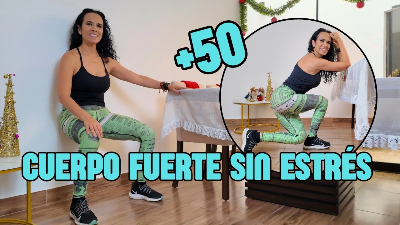 BAJA EL CORTISOL Y DESINFLAMA TUS PIERNAS SIN MOVERTE 🔥