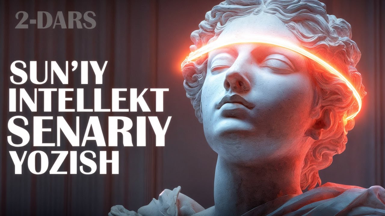 SUN'IY INTELLEKT DARSLARI | SENARIY YOZISH | 2-DARS