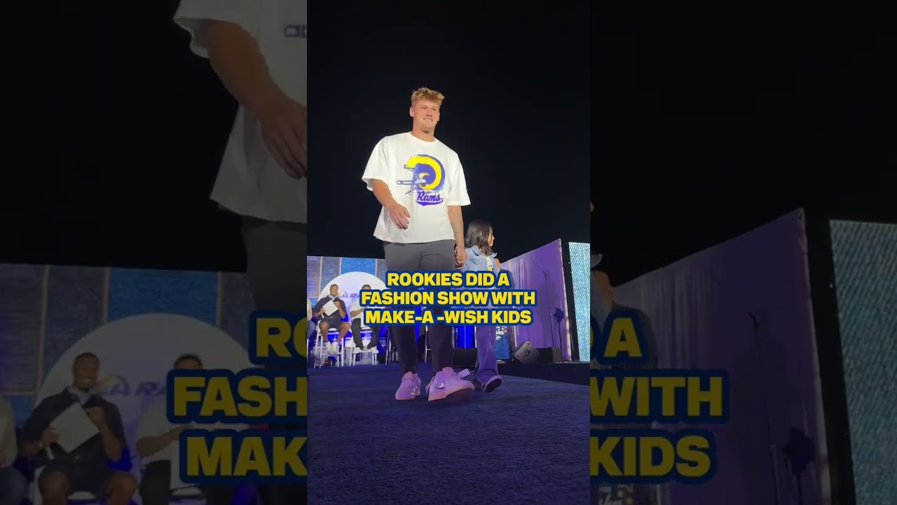 Making an impact that hits home 🏡💙 Rams Rookie Community Tour @Zillow #rams #nfl #shorts
