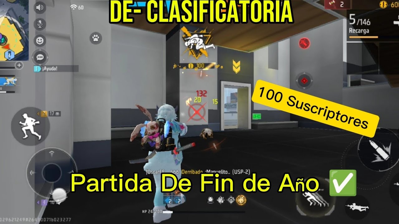 Con Estas Partidas Épicas llegamos a 100 Suscriptores antes de que se acabe el año ✅| Free Fire