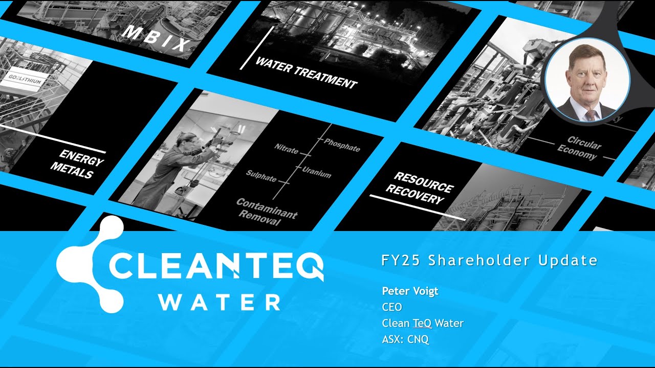 Clean TeQ Water (ASX:CNQ): Investor Webinar September 2025