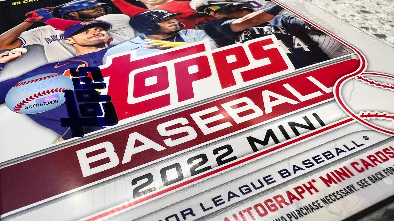 2022 Topps Mini Baseball Card Opening