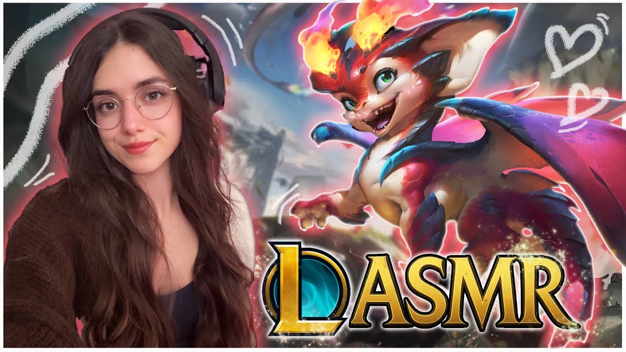 League of Legends ASMR Smolder Adc | tapping, whispering, mouse clicks ♡