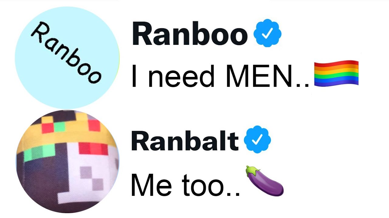 RANBOO GAY TWEETS