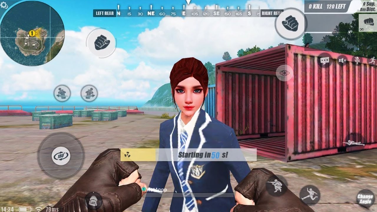 First Time Playing Rules of Survival Mobile (No Victory / Fail)