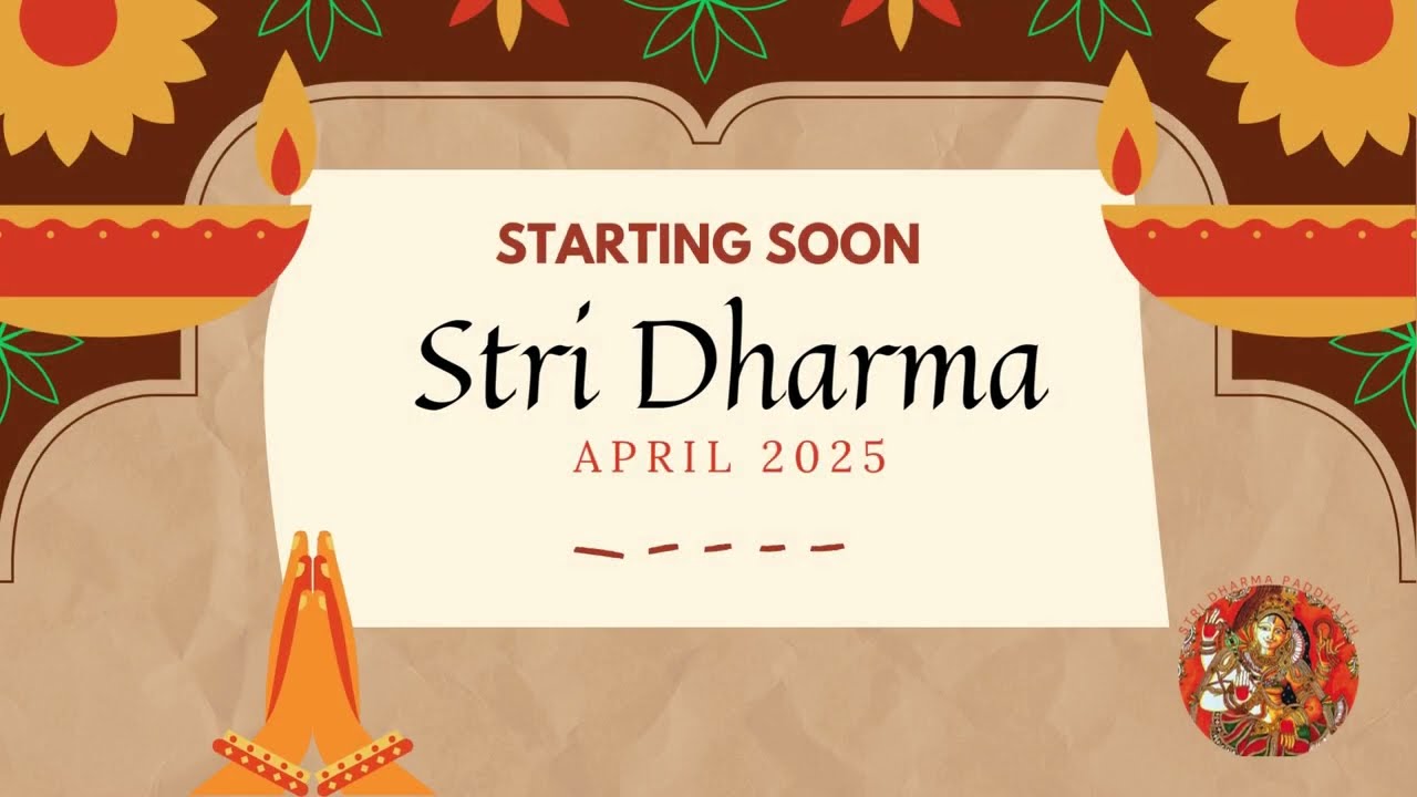 Stri Dharma | New Course Announcement | April 2025