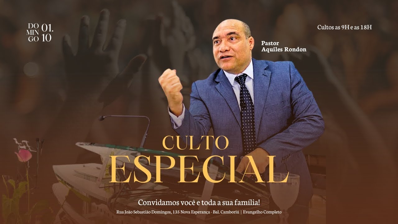 O Poder da União | Pastor Aquiles Rondon | 01/10/23