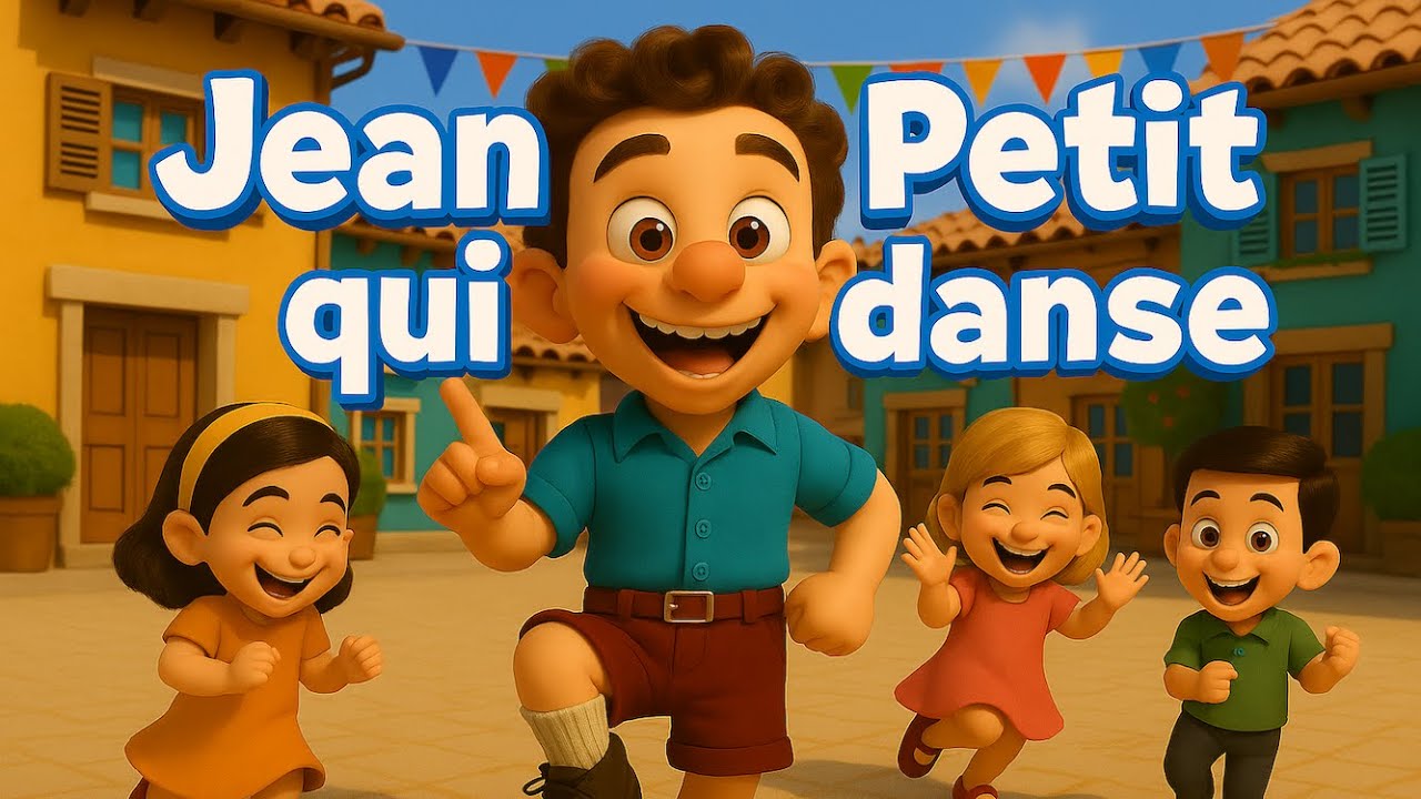Jean Petit qui Danse 🕺 - Chanson Enfantine Amusante | Comptines pour Bébés et Maternelles