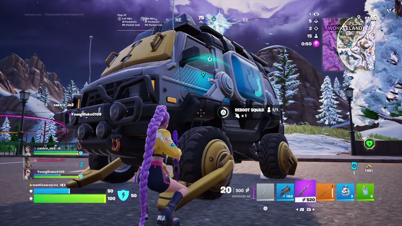 Fortnite victoria de huntrix