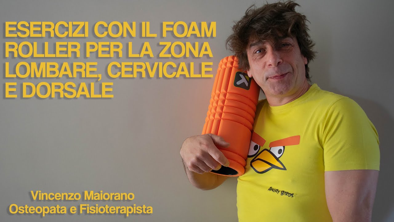 Esercizi col rullo per la colonna !