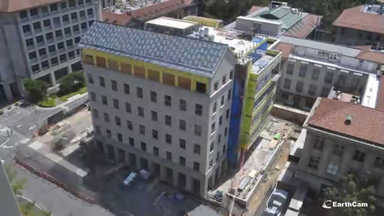 UC Berkeley Campbell Hall construction time lapse