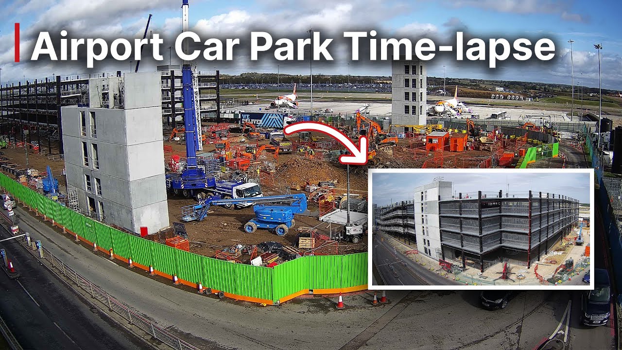 How BAM Rebuilt Luton’s Car Park – Timelapse Story