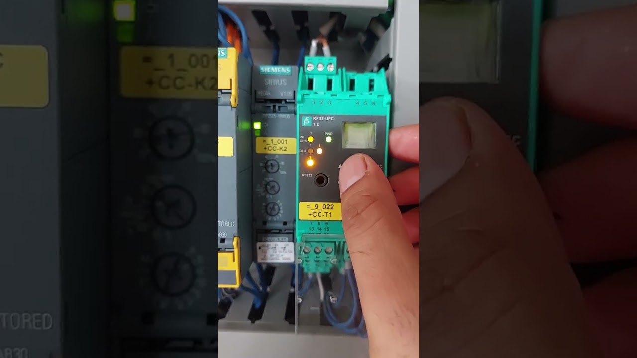 Frequency converter Parameters Configuration Process  #P&F #KFD2.UFC-1.0