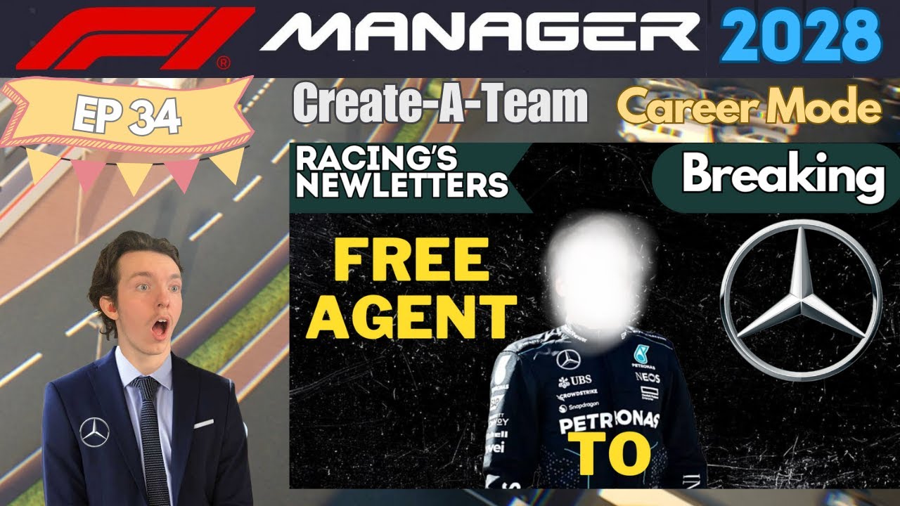 Epic Replacement Signing!! | F1 Manager 24 Create A Team | EP 34