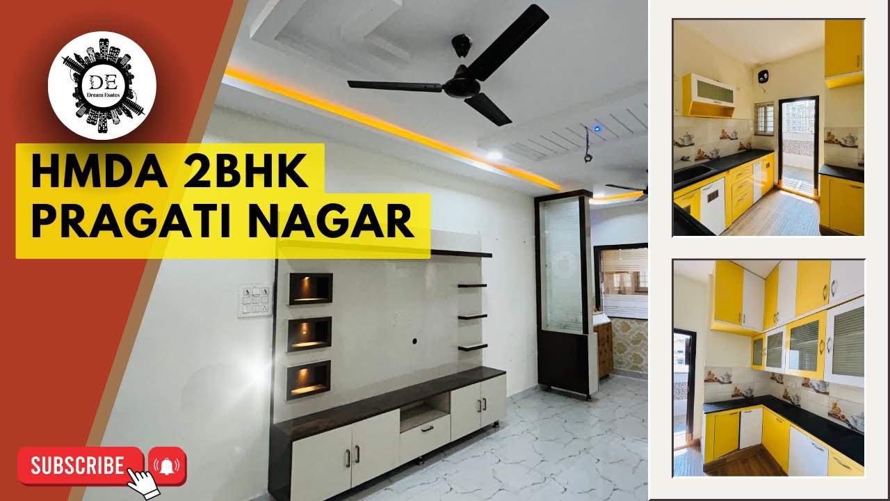 2bhk HMDA | 59 Lakhs | Flat For sale in Pragati nagar Hyderabad Contact @ 8519809498
