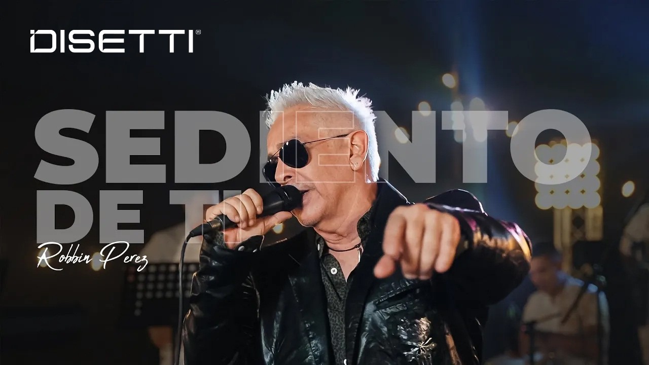 Robbin Perez - Sediento De Ti (Disetti Live Sessions) | Salsa Romántica En Vivo