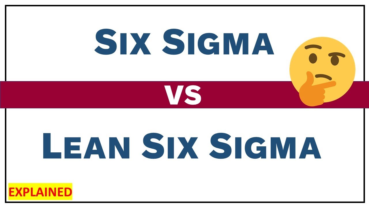 Six Sigma vs. Lean Six Sigma | A Comparison Guide || What is Lean || 6 Sigma