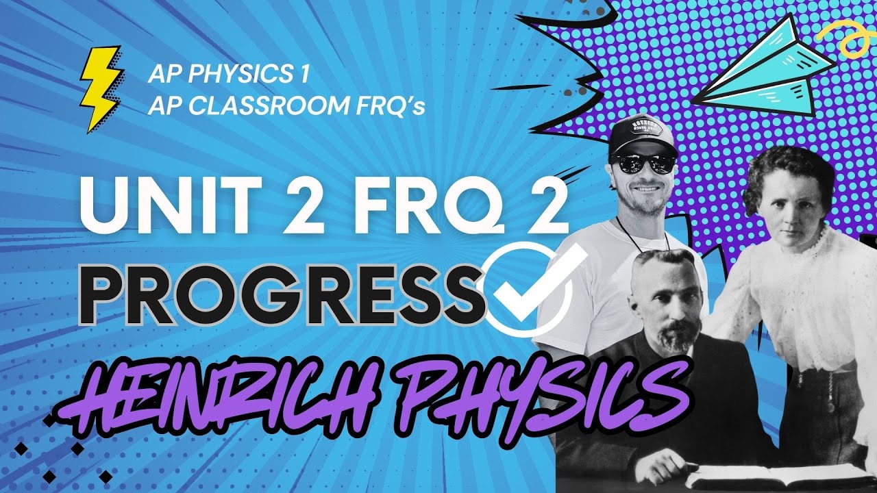 AP Physics 1: Unit 2 FRQ 2: AP CLASSROOM PROGRESS CHECK FRQ's