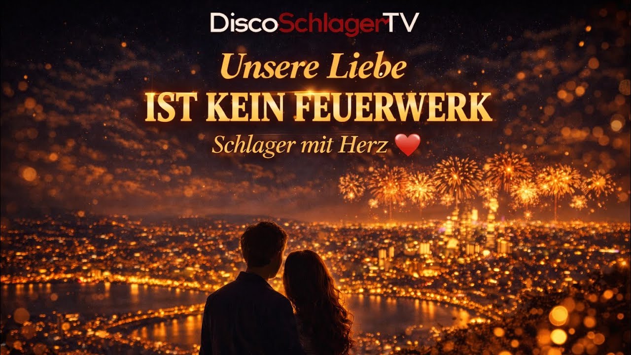 Unsere Liebe ist kein Feuerwerk ❤️ | Ehrlicher Popschlager 2026 | DiscoSchlagerTV
