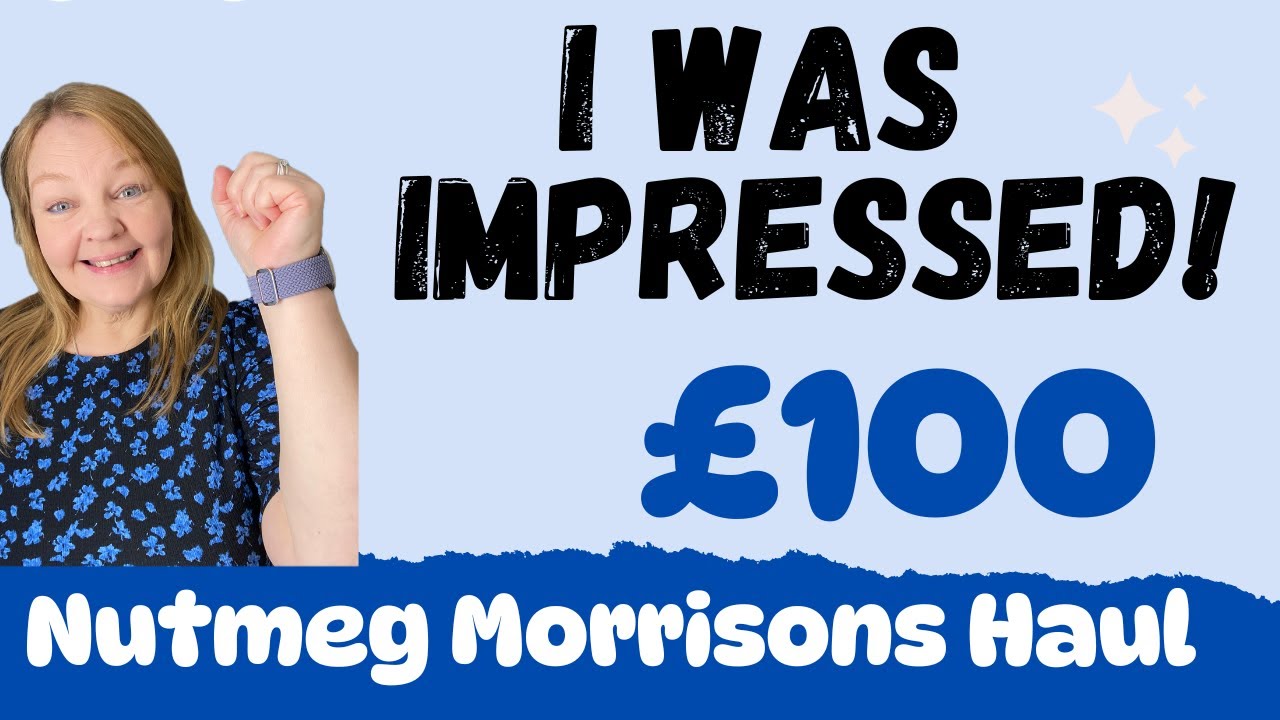 MORRISONS PLUS SIZE haul & try on £100 supermarket  challenge PT2 