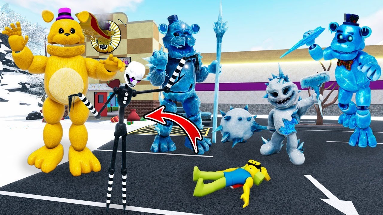 DESBLOQUEO PERSONAJES OCULTOS de FIVE NIGHTS AT FREDDYS LA PELICULA en Roblox