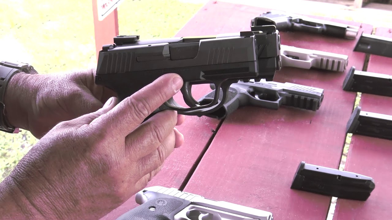 Sig Sauer P365 en comparación con la Glock 43 - ¿Cual es mejor?