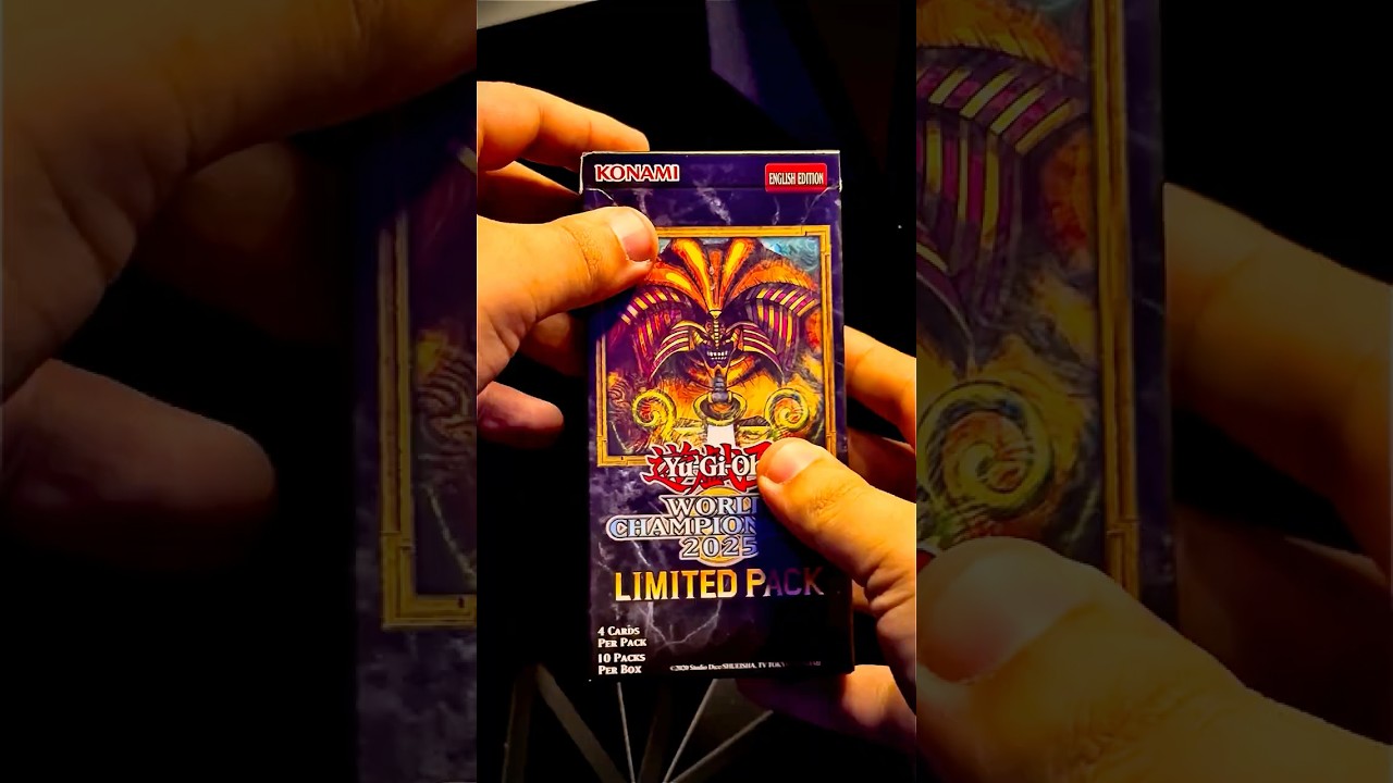 Opening the EXCLUSIVE Yu-Gi-Oh! 2025 World Championship Packs 