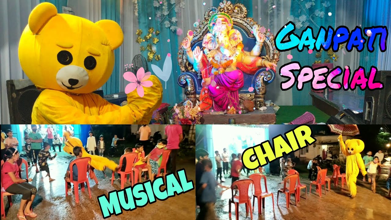 Musical Chair with Teddy Bear | Ganesh Ji Special | Teddy Bear Nagpur