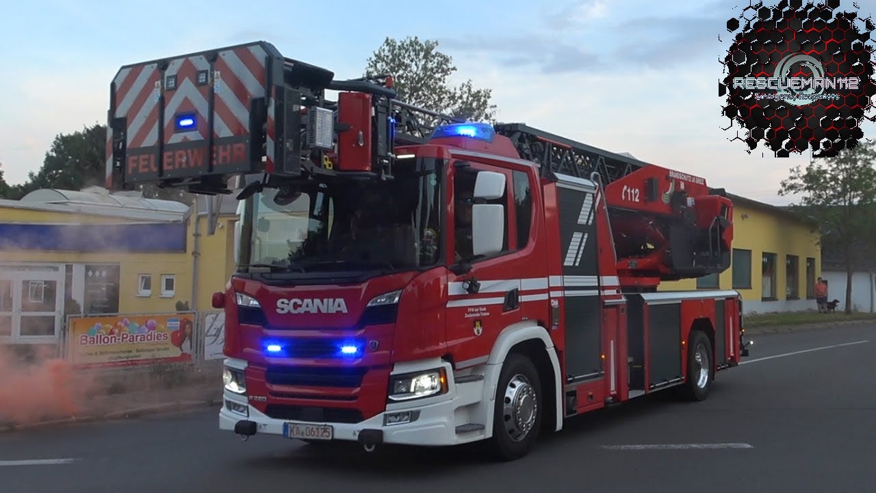 🚨 Ankunft Neue DLA(K) 23/12 Feuerwehr Zeulenroda