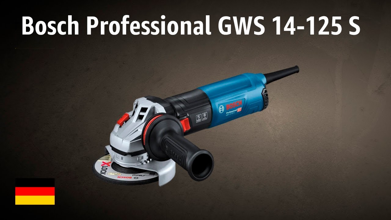 Winkelschleifer Bosch Professional GWS 14-125 S | TEST | Deutsch
